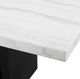 Elements International Valentino 5-Piece Black/Blue/White Dining Set-5
