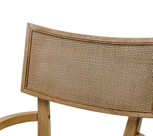 Martin Furniture Quincy Golden Brown/Off-White Arm Chair-3