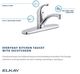 Elkay Everyday Single Hole Deck Mount Kitchen Faucet with Lever Handle-4
