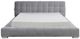 Mazin Furniture Alina Light Gray King Bed-0
