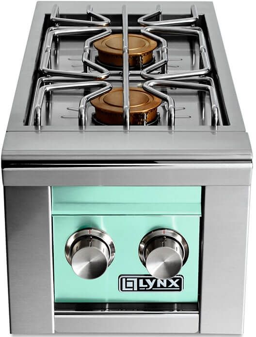 LYNX® Professional 13" Surf Built-In Double Natural Gas Side Burner-0