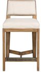 Vanguard® Furniture Thom Filicia Home Scoville Flaxen Stone/Jake Ivory Counter Stool-1