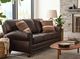 Best® Home Furnishings Customizable Field & Stream Home Noble Leather Sofa with Dark Walnut Legs-4