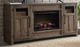 aspenhome® Finnegan Sandy Brown 68" Fireplace Console-1