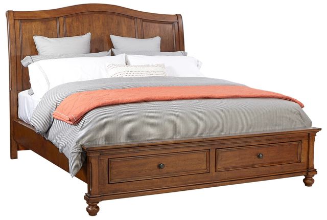 Aspenhome® Oxford Queen Storage Footboard-0