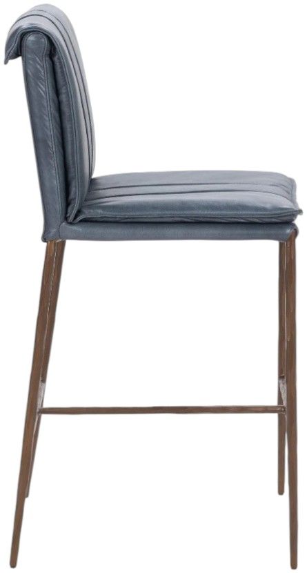 Classic Home Mayer Ocean Blue Counter Stool-3