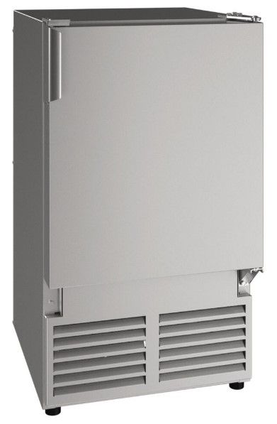 U-Line® Marine Stainless Steel 14" Built-in Crescent Ice Maker -0