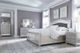 Signature Design by Ashley® Coralayne 5-Piece Silver King Panel Bed Set-5