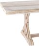 Canade Customizable Loft Natural Washed Trestle Dining Table-1