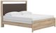 Signature Design by Ashley® Kinlanni Brown/Tan King Upholstered Panel Bed-0