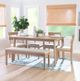 Powell® Daly 6-Piece Natural/Sand Dining Set-1