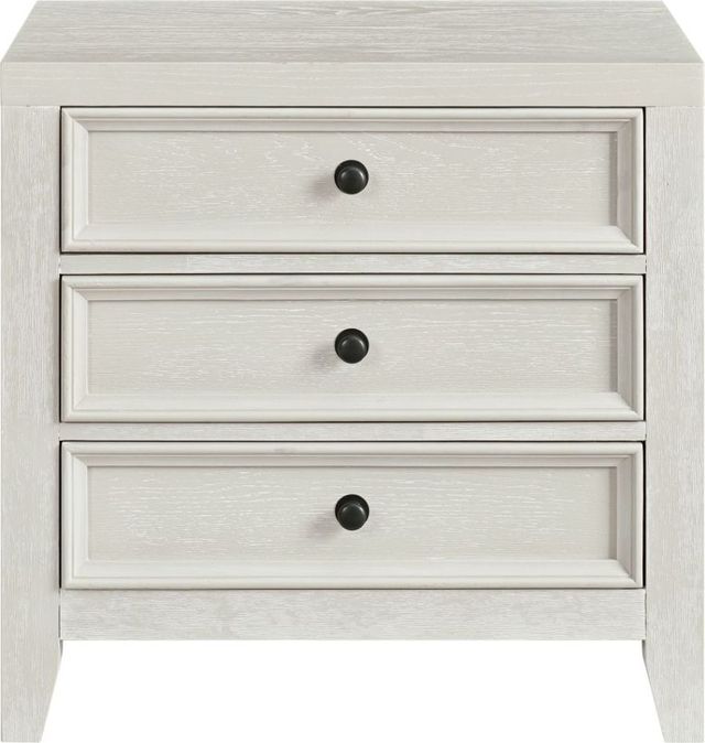 Emerald Home Woodinville Gypsum Whitewash Nightstand-0