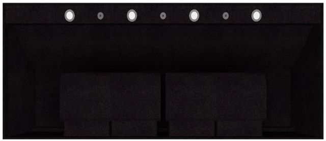 Vent-A-Hood® Premier Magic Lung® 66" Black Carbide Insert Range Hood-2