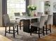 Furniture of America® Kian 7-Piece Black/Gray/White Dining Table Set-0