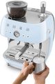Smeg 50's Style Pastel Blue Espresso Machine-4