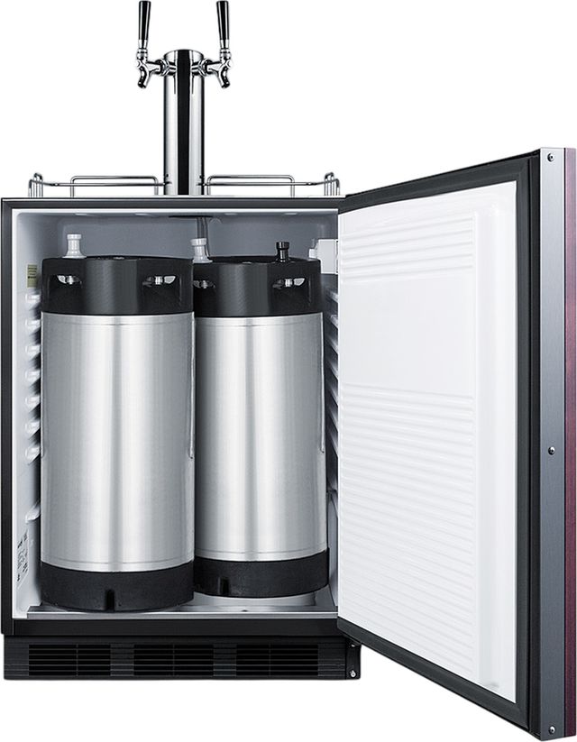 Summit® 24" 5.5 Cu. Ft Panel Ready Built-In Kegerator-2