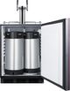 Summit® 24" 5.5 Cu. Ft Panel Ready Built-In Kegerator-2