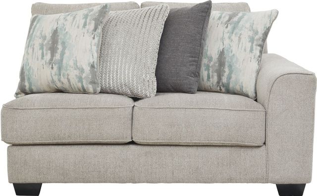 Benchcraft® Ardsley 3-Piece Pewter L-Shape Sectional Sofa-3