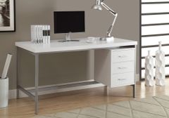 Monarch Specialties Inc. White 60" Computer Desk