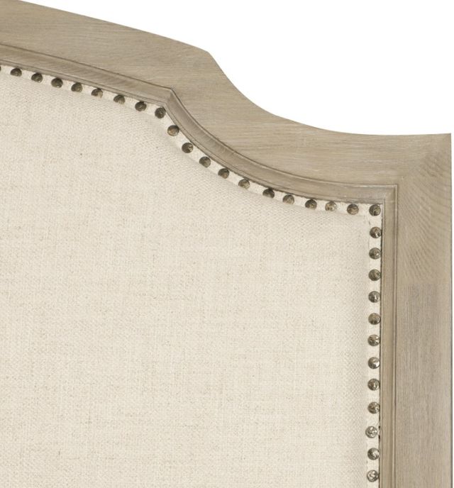Bernhardt Santa Barbara Beige/Sandstone Upholstered King Panel Bed-3