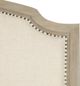 Bernhardt Santa Barbara Beige/Sandstone Upholstered King Panel Bed-3