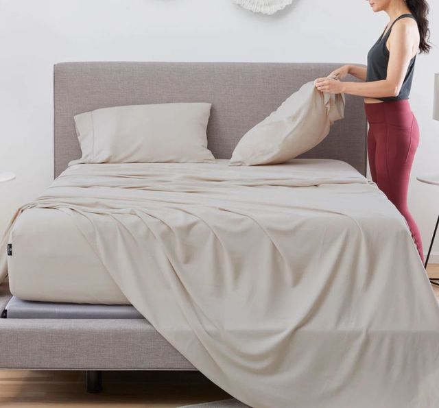 BEDGEAR® Hyper-Linen™ Performance® 4-Piece Medium Biege King Sheet Set-1