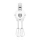 Smeg 50's Style 220 W White Hand Mixer -3