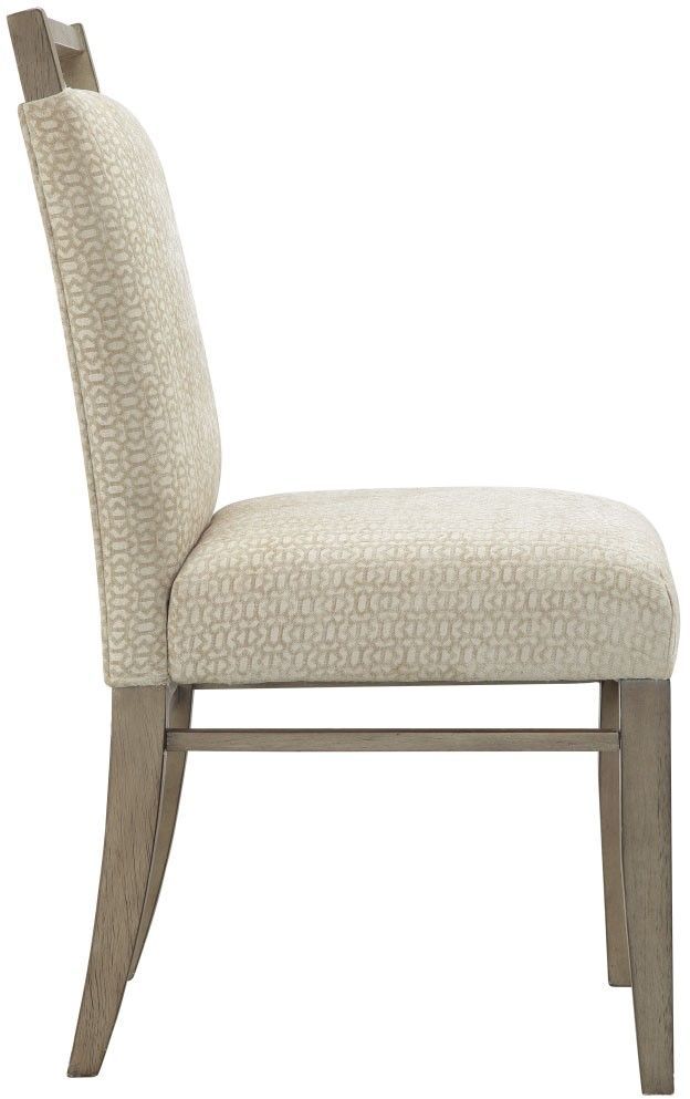 Olliix by Madison Park Cream Set of 2 Elmwood Dining Chairs-2