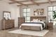 Furniture of America® Merthyr 4-Piece Brown Queen Bedroom Set-0