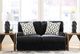 Benchcraft® Whitmore Manor Black Pearl Loveseat-1