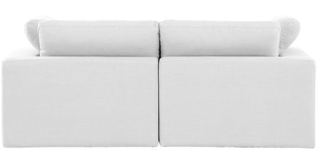 Meridian Furniture Comfy 2-Piece White Modular Sofa-2