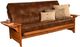 Kodiak Furniture Phoenix Barbados/Oregon Trail Saddle Full Futon with Mattress-0