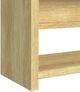 Elements International Ridgemont Natural Sofa Table with Bottom Shelf-4