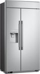 SKS 42" 25.6 Cu. Ft. Stainless Steel Built-In Side-By-Side Refrigerator-4