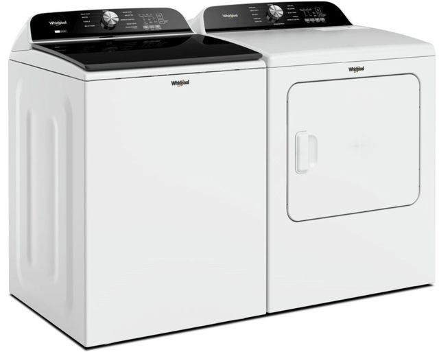 Whirlpool® White Top Load Washer & Gas Dryer Laundry Pair-3
