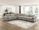Homelegance® Dublin 6-Piece Dark Pewter Modular Sectional-1