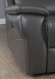 Furniture of America® Lila Gray Power Reclining Loveseat-3