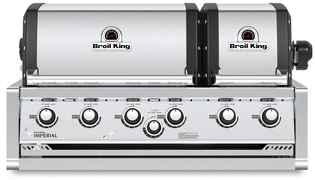Broil King® Imperial™ S 670 Stainless Steel Built-In Liquid Propane Grill-0