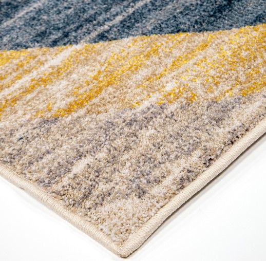 Orian Studio Holte Gray Blue 5'x8' Area Rug-2
