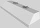 Vent-A-Hood® 66" White Wall Mounted Liner Insert-4