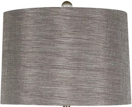 Harp & Finial® Tinley Brass/Clear Table Lamp-1