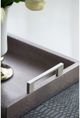 A & B Home 3-Piece Dark Brown Tray-2
