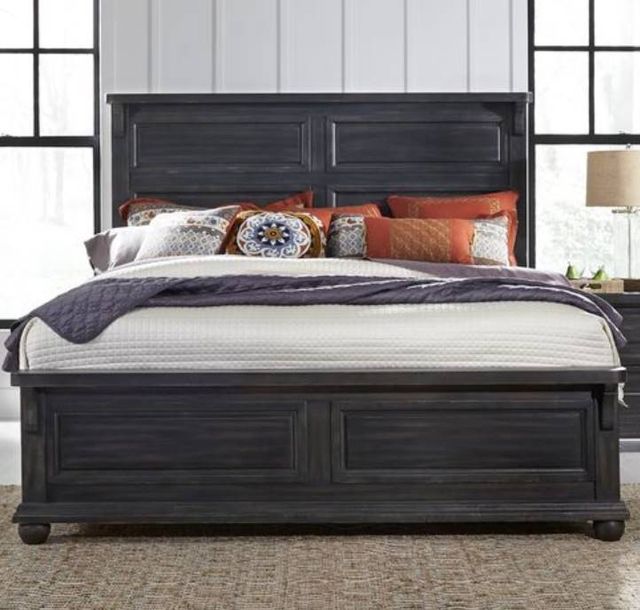Liberty Furniture Harvest Home Chalkboard Queen Panel Bed-1