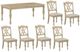 Liberty Furniture Summer House 7-Piece Sand Dune Rectangular Dining Table Set-0