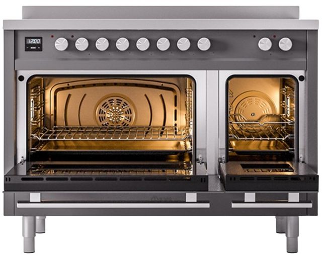 Ilve® Professional Plus II 48" Custom RAL Color Pro Style Induction Range-2