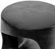 Moe's Home Collection Rothko Black Concrete Outdoor Stool-3