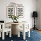 TOV Furniture Hazel Cream Boucle Dining Chair-1