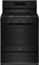 Whirlpool® 30” Black Freestanding Gas Range with Crispy Mode and Griddle Zone-0