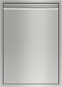 Wolf® 24" Stainless Steel Left Hinge Tall Dry Storage