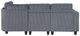 Homelegance® Walterboro 4-Piece Dark Gray Modular Sectional-4